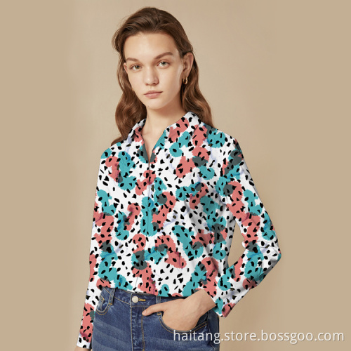 Fabric Print Design Woven Cloth Leisure Fabric Ventilate